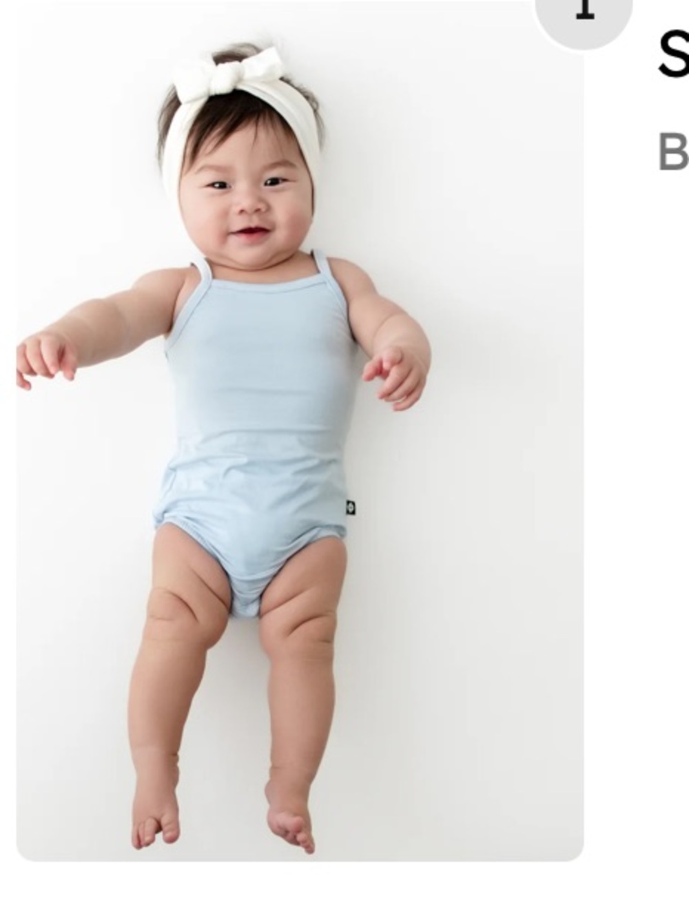Kyte baby sleeveless bodysuit